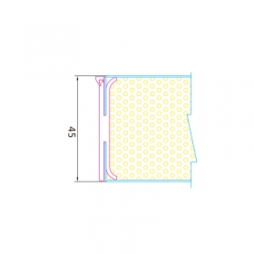 PVC45PA配45板（45mm）